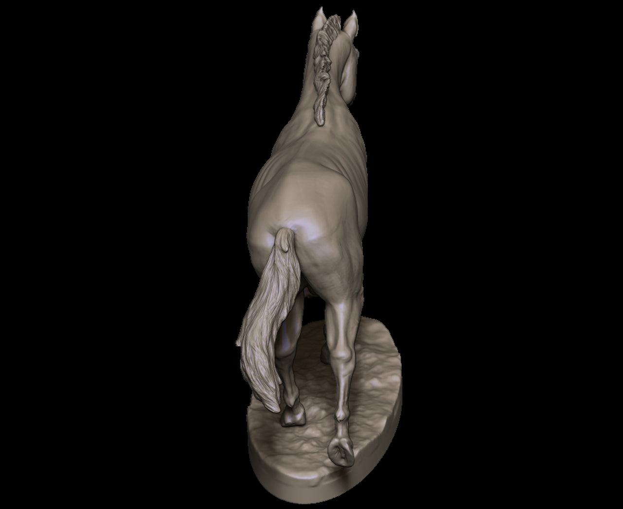 Prehistoric type pony 1/6 scale - White resin ready to prep / paint  LTD EDITION - Pre - Order
