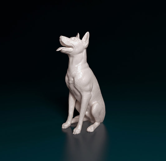 Malinois - white ready to paint