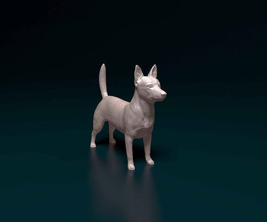 Portuguese Podengo - white ready to paint